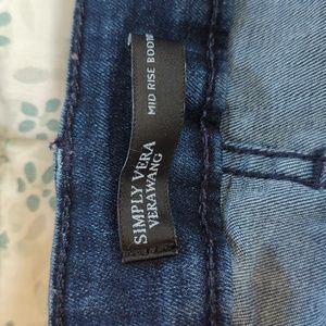 Simply Vera Vera Wang Mid Rise Bootcut Jeans size 10